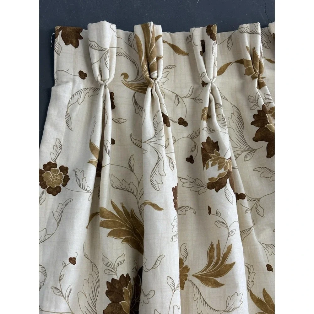 Custom Pinch Pleat Lee Jofa Groundworks Pinch Pleat Curtains - 2 Panels 76